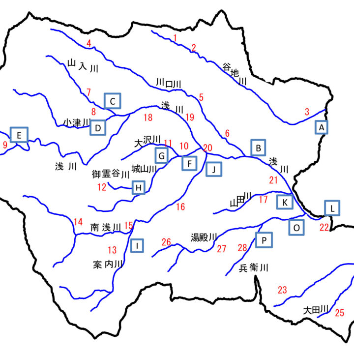 八王子のきれいな川はここだ